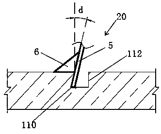 A method for slotting the back of a veneer