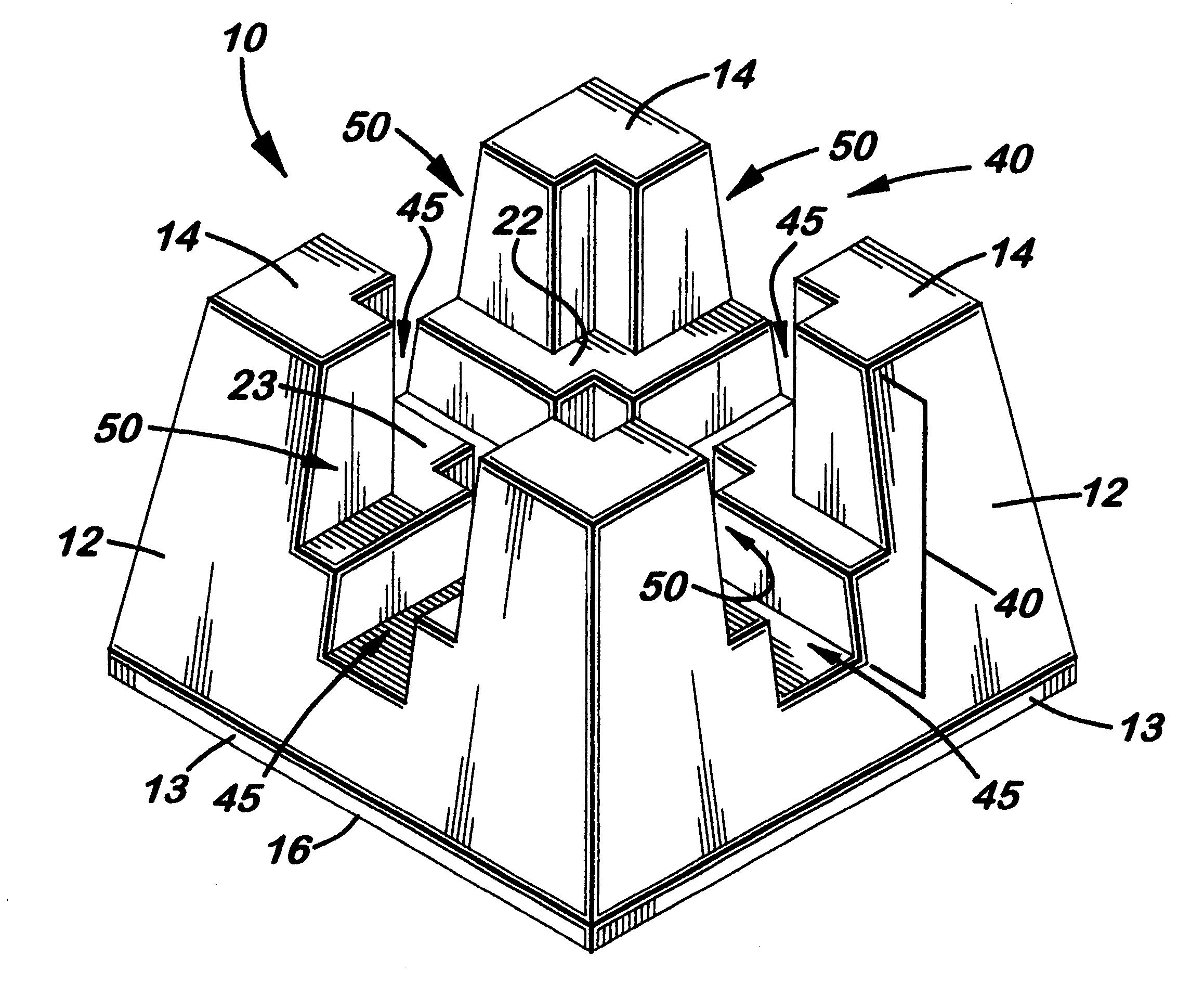 Universal pier block