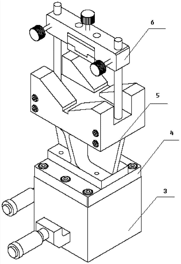 Fine-tunable microscopic inspection device for repairing micro-defects of large-aperture curved optical components