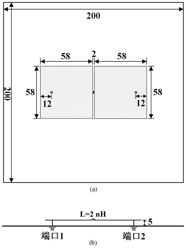 A microstrip antenna array decoupling structure and method, and a microstrip antenna array using the structure