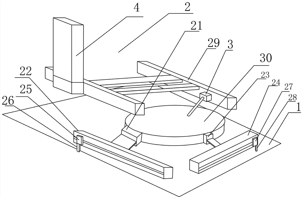 Line carving device adaptable to boxes with different sizes