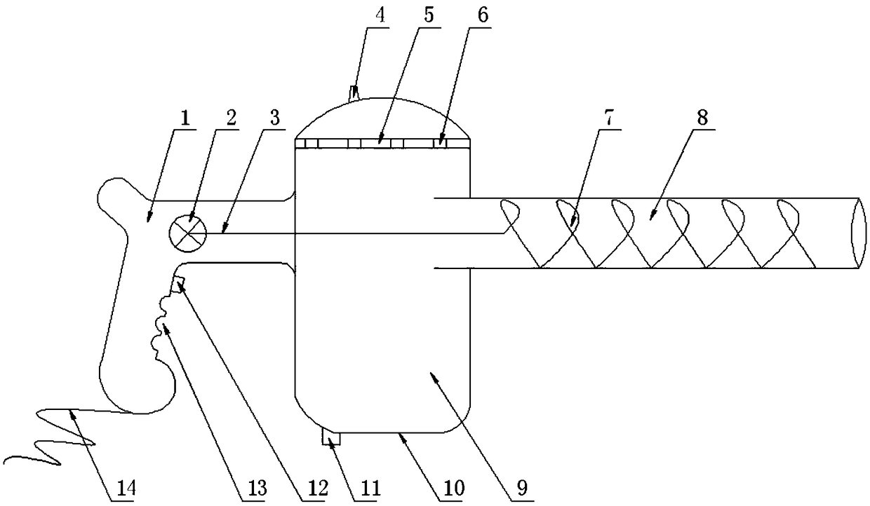 Negative-pressure rotary cut specimen extractor used for laparoscopic surgery