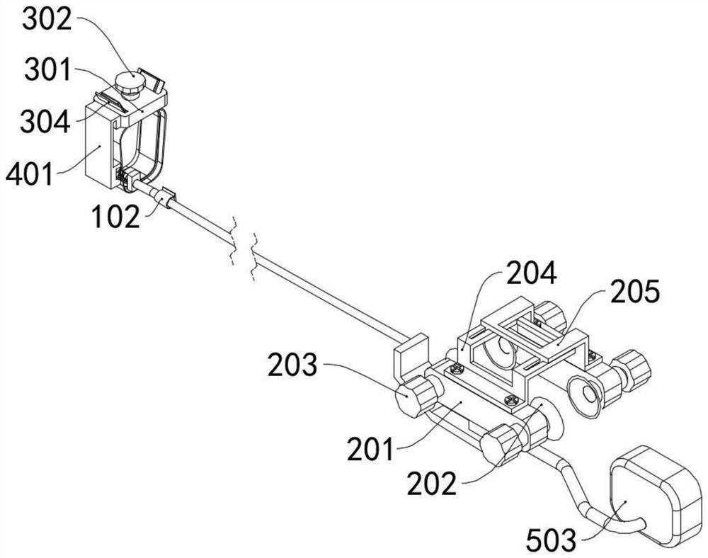 Blade strength safety monitoring device based on wind power generation