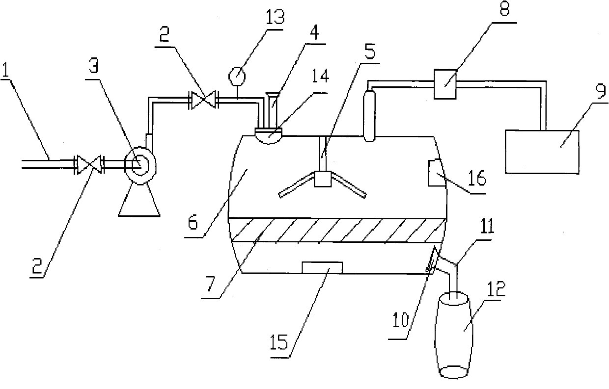 Oil decoloring device