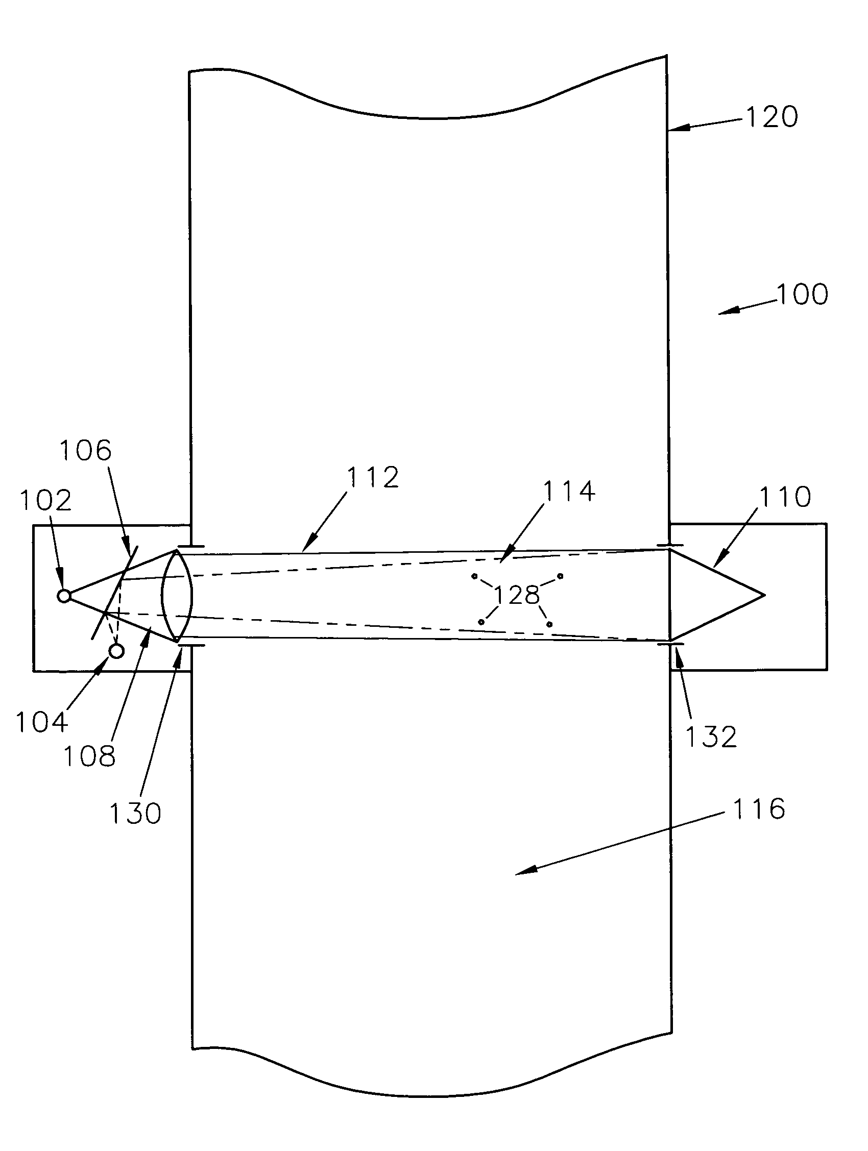 Measuring particulate matter in a fluid