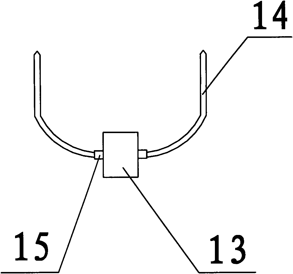 Flywheel type energy-saving turning and throwing machine