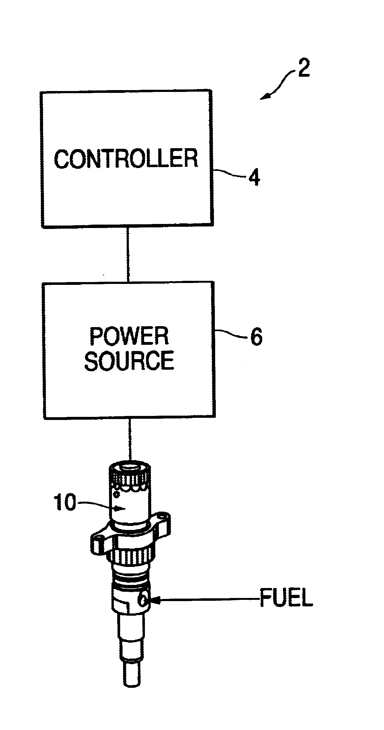 Piezoelectric fuel injection system with rate shape control and method of controlling same