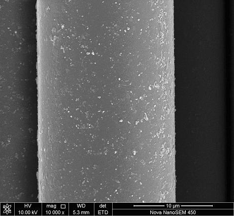 Preparation method of dopamine modified glass fiber/unsaturated polyester composite material