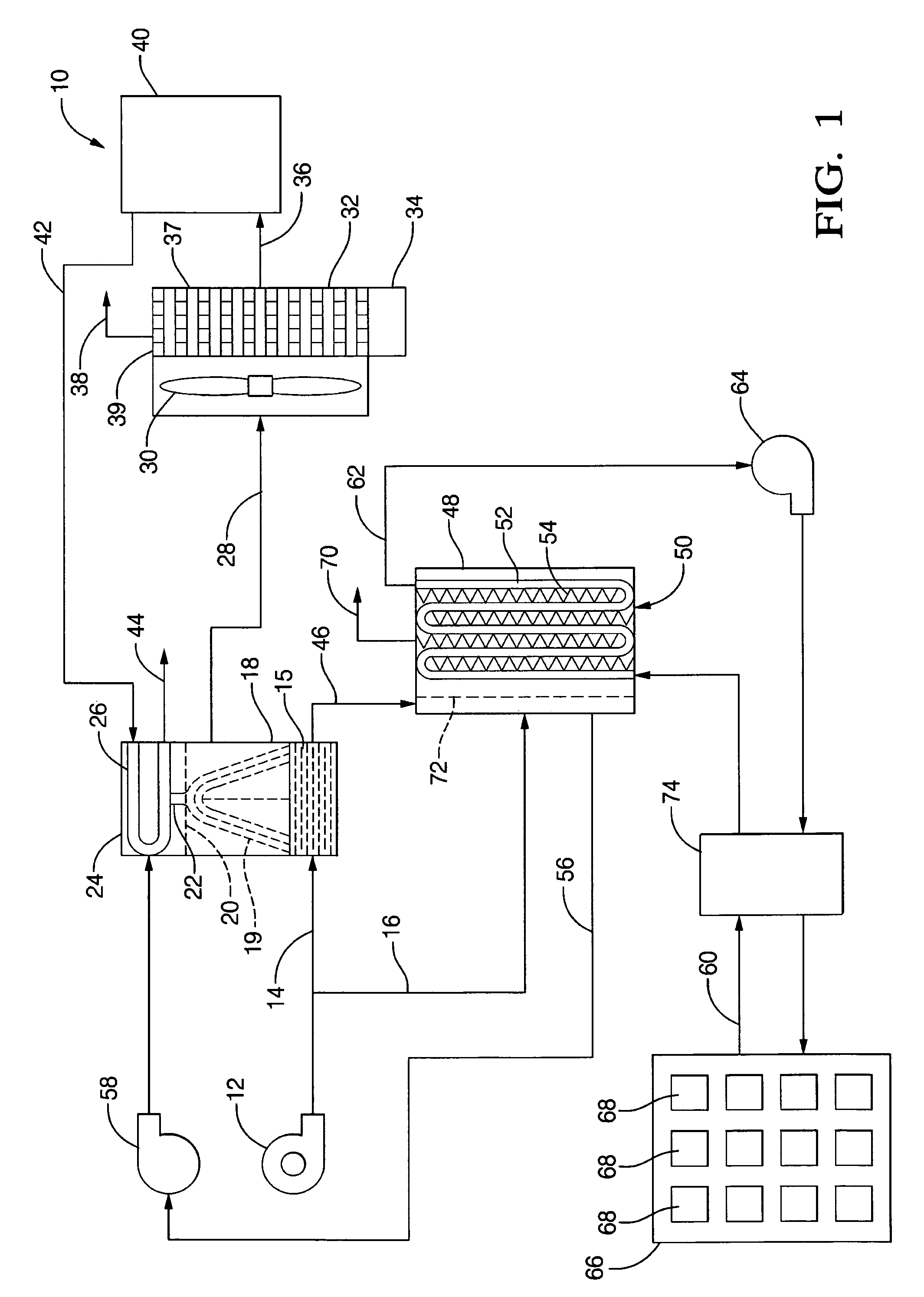 Solar-assisted climate control system