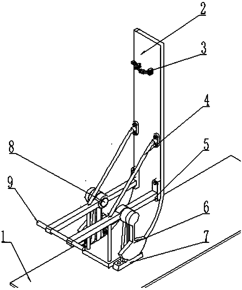 Vertical bicycle parking device