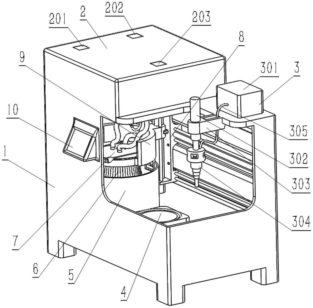 A kind of extraction equipment of desert algae polysaccharide