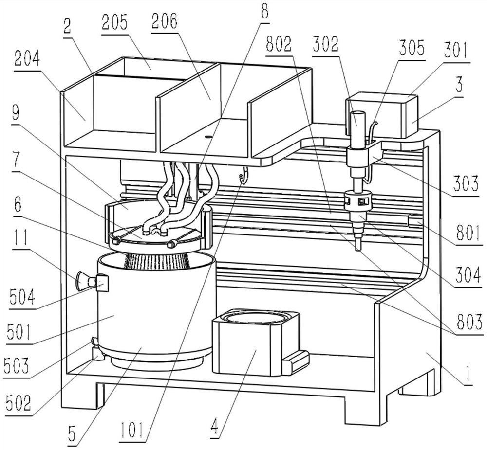 A kind of extraction equipment of desert algae polysaccharide