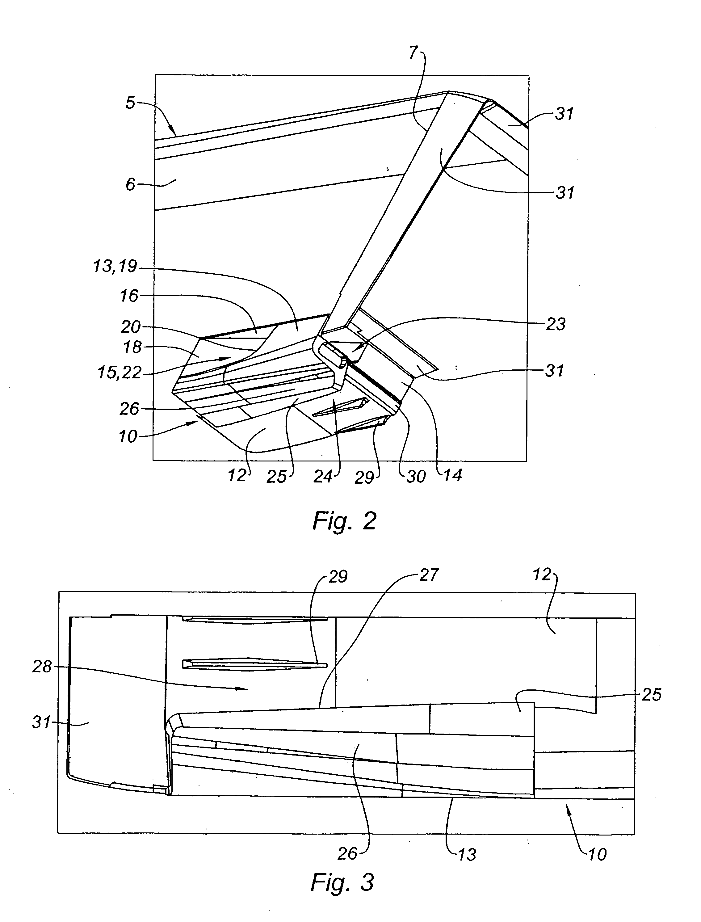 Rear aerodynamic device for a vehicle and vehicle equipped with such a device