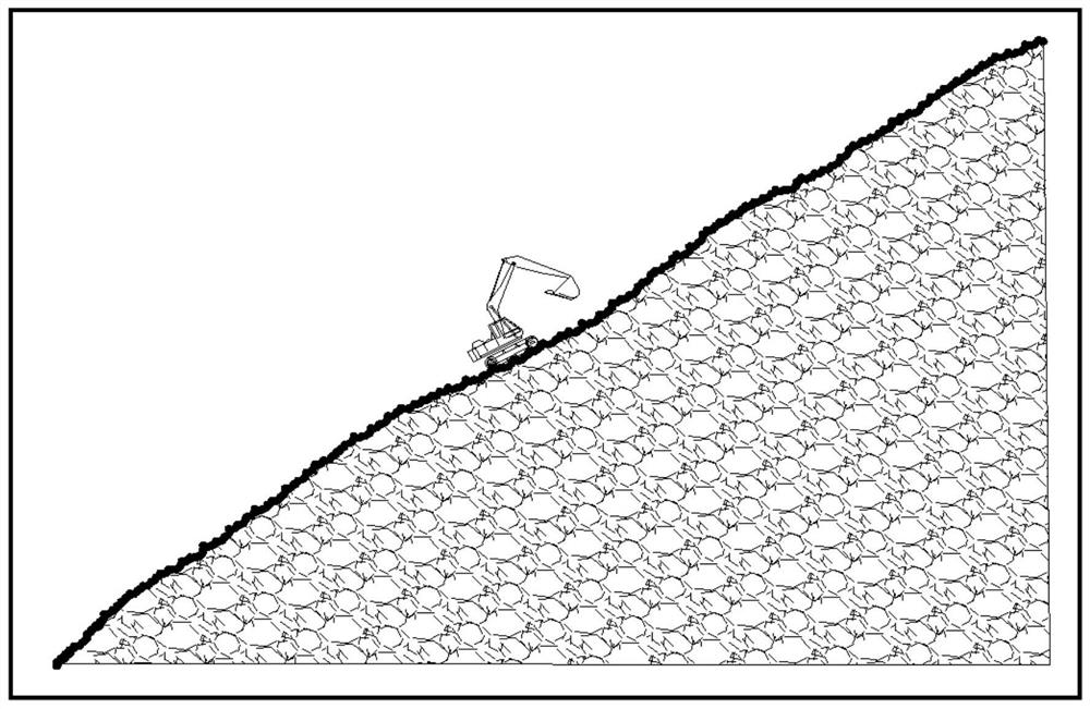 Construction method of ultra-long and ultra-high balance weight retaining wall in complex terrain