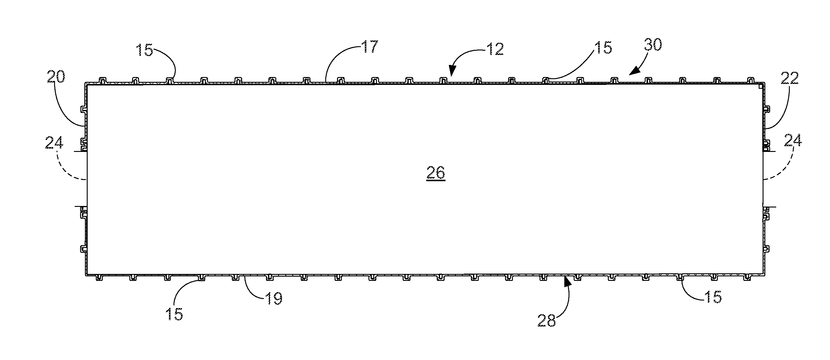 Aluminum accommodations module and method of constructing same