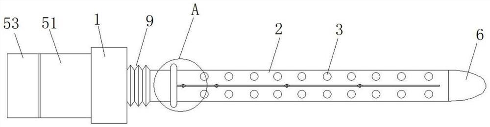 A double eyelid non-marking plastic surgery device and plastic surgery method