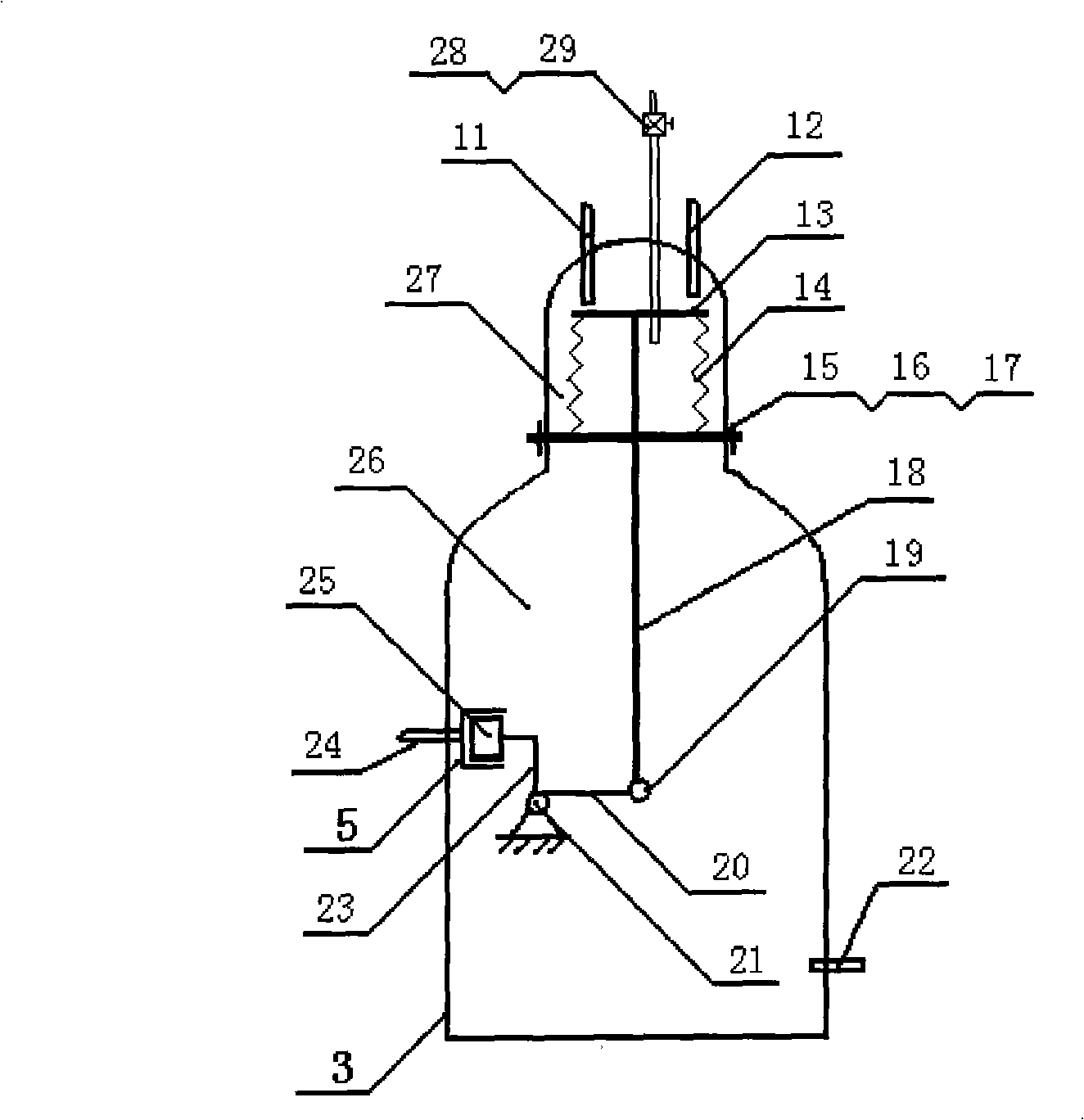 High-pressure penetration deformation testing method of reservoir grit stone dam materials