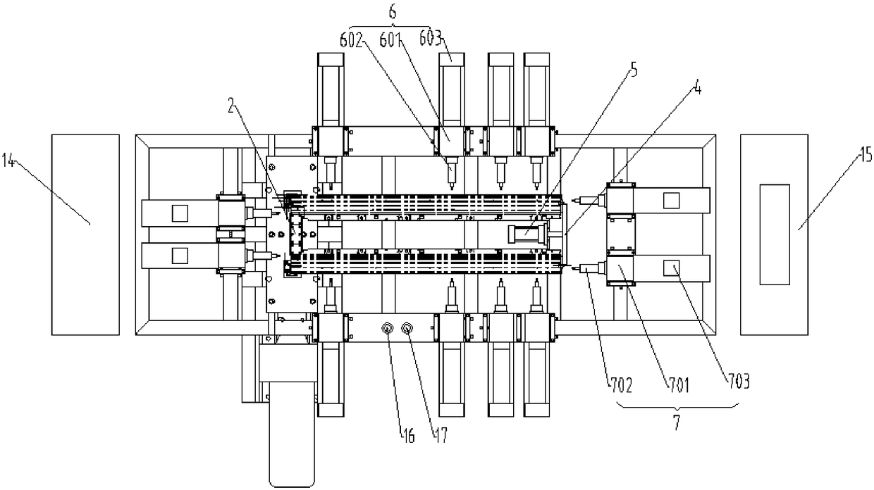 Machining all-in-one machine for SC01 aluminum rail