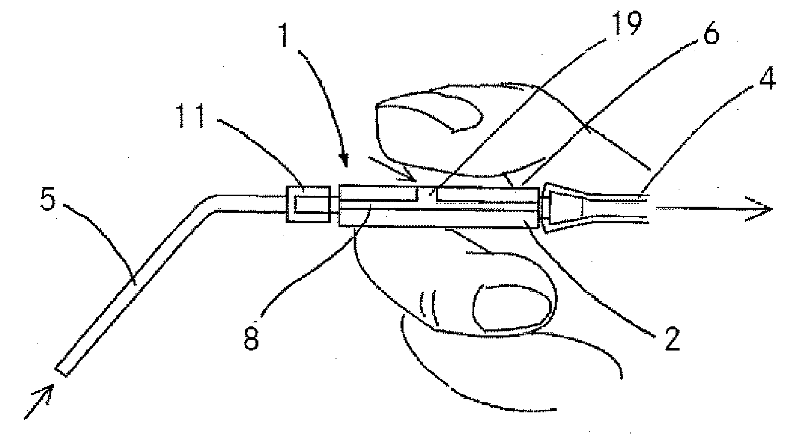 Suction and irrigation device