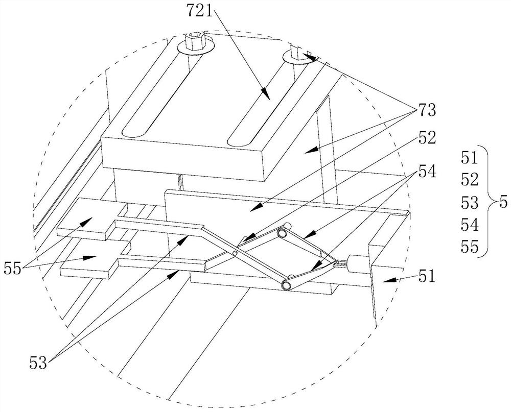 Packaging bag packaging cutting device