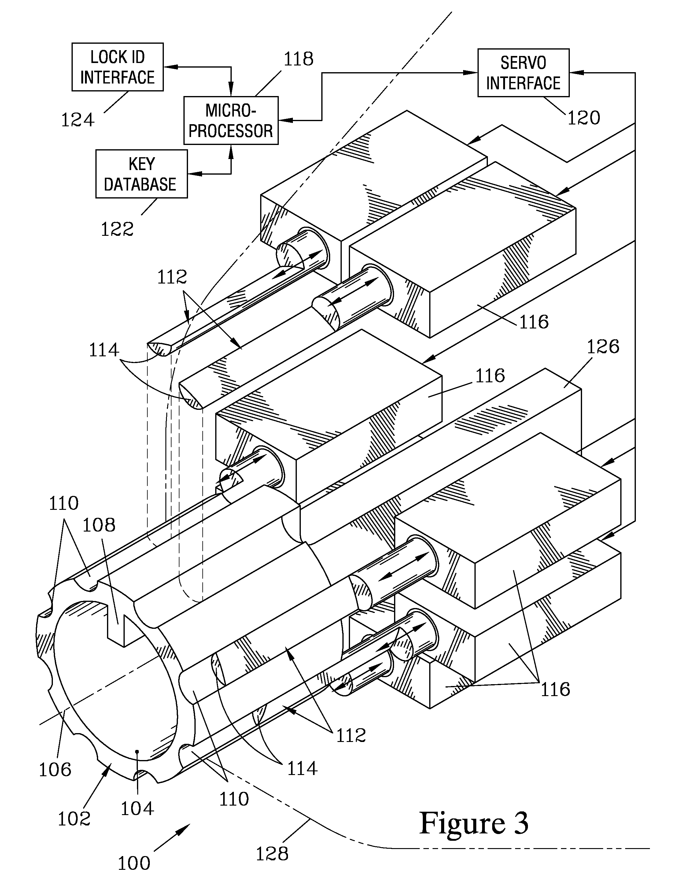 Electronically-configurable key