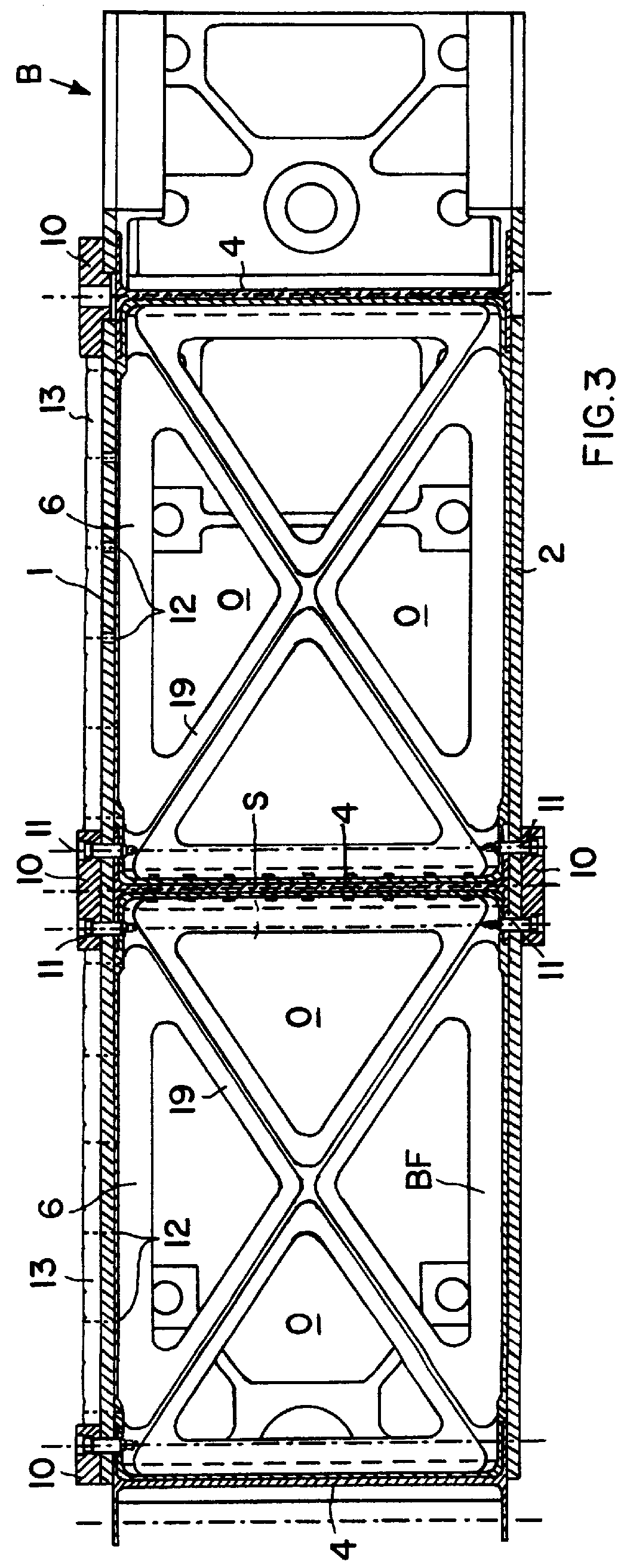 Load carrying lightweight pallet for spacecraft