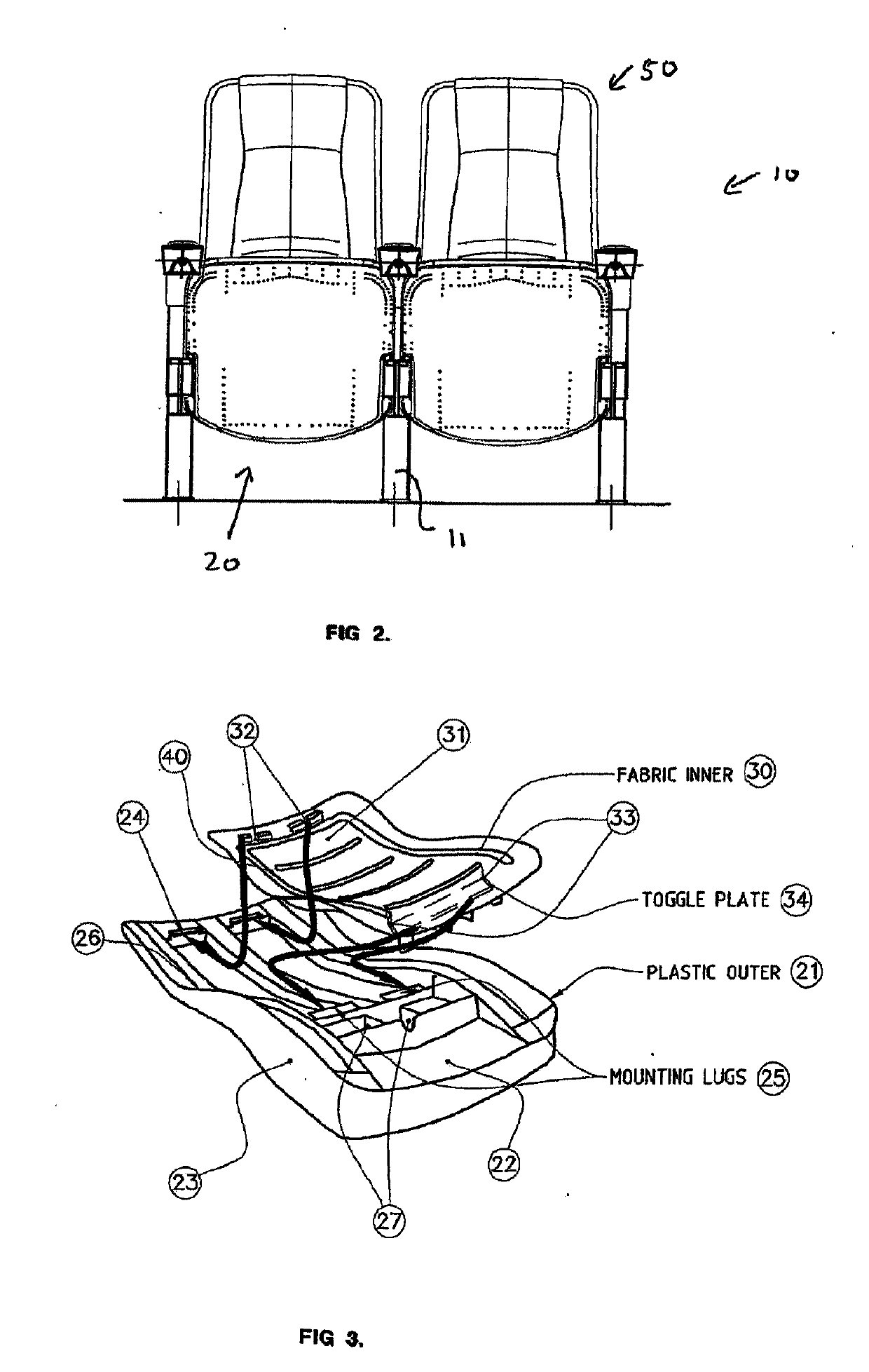 Theatre chair