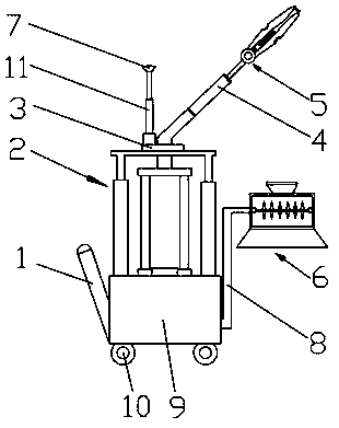 Sweet-scented osmanthus pruning equipment