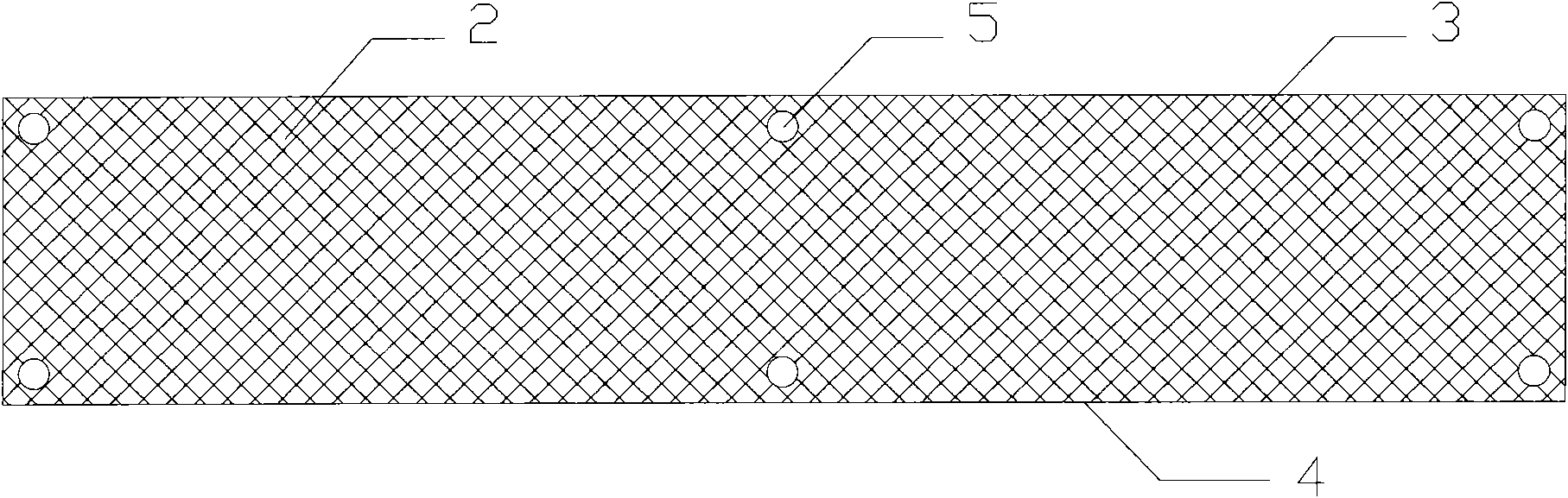 Riverbed base vegetation type ecological blanket repair method