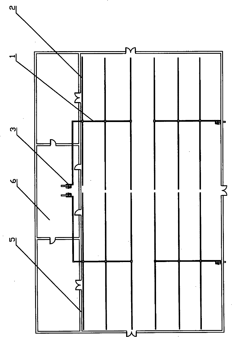 Method and device for preventing moisture condensation of roof of textile workshop