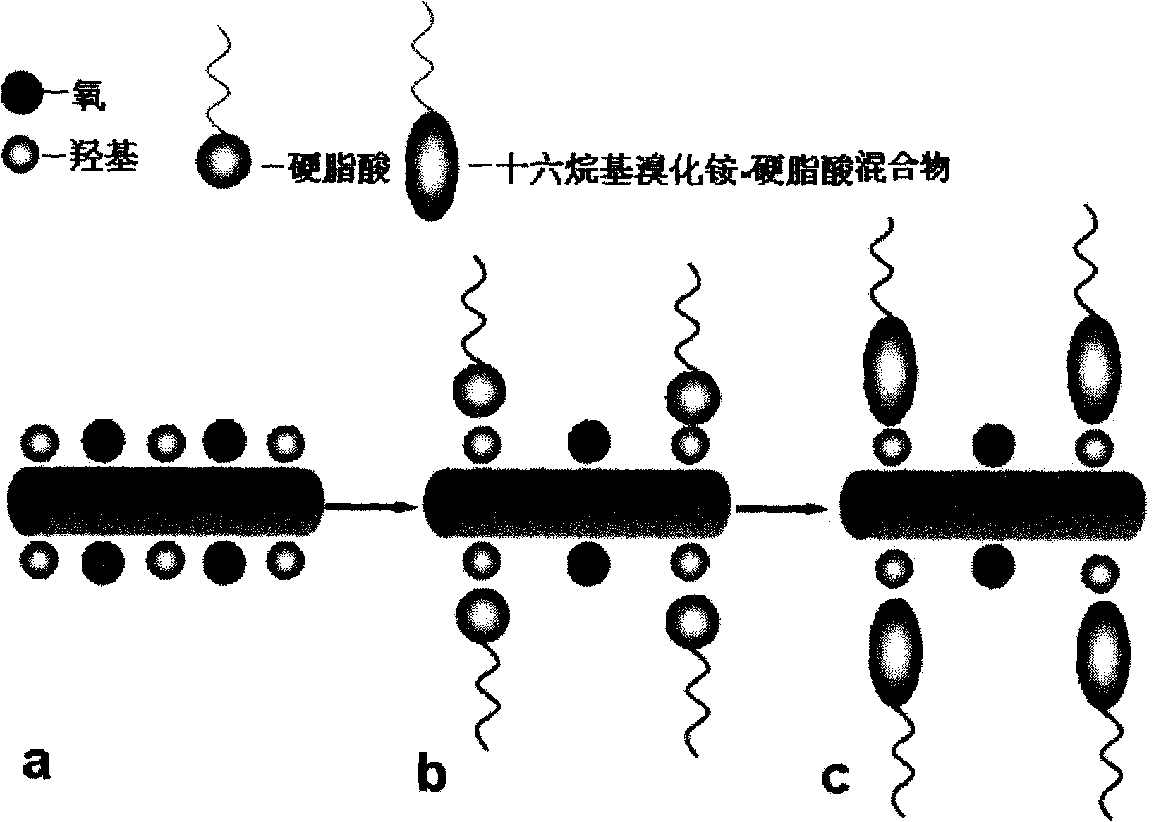 Method for realizing mono-disperse modification and optimal orientation array of hypovanadic oxide nano wire