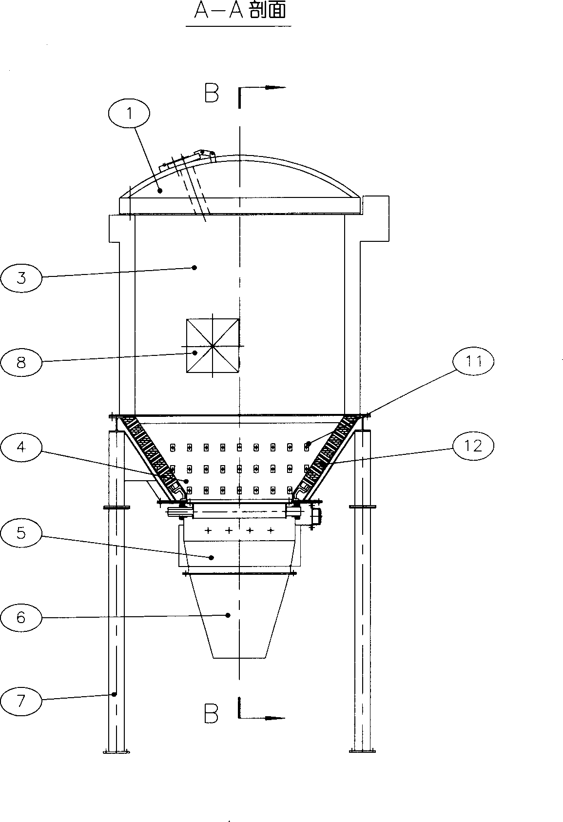 Primary combustion chamber of refuse incinerator