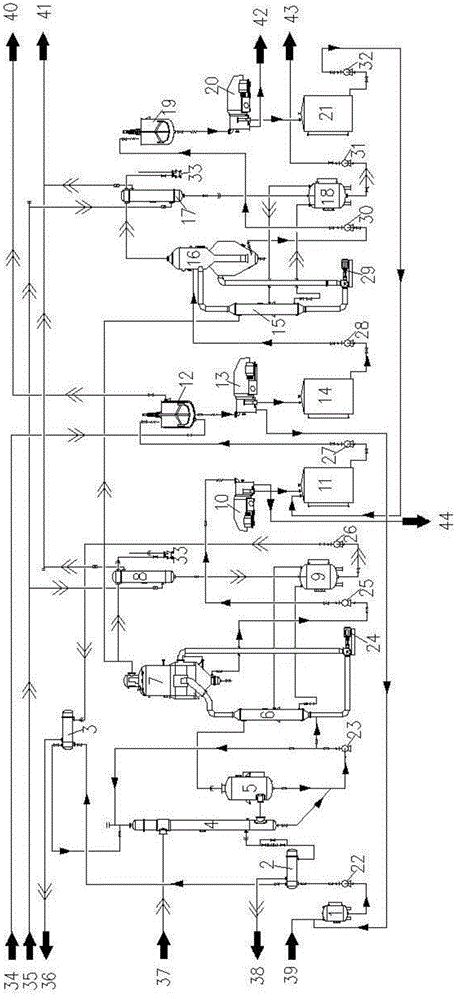 Recycling method of high-salinity wastewater