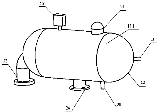 Secondary-pressurizing energy-saving water-supply system for high-rise building and energy-saving water supply method