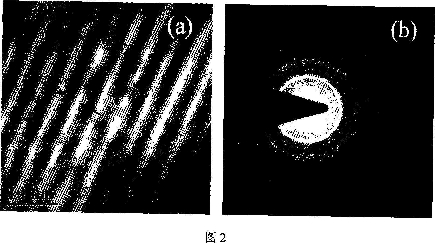 Method of preparing ordered nano hydroxyl apatite polycrystal powder