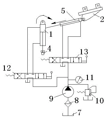 Auxiliary support device for three-soft coal seam coal face hydraulic support