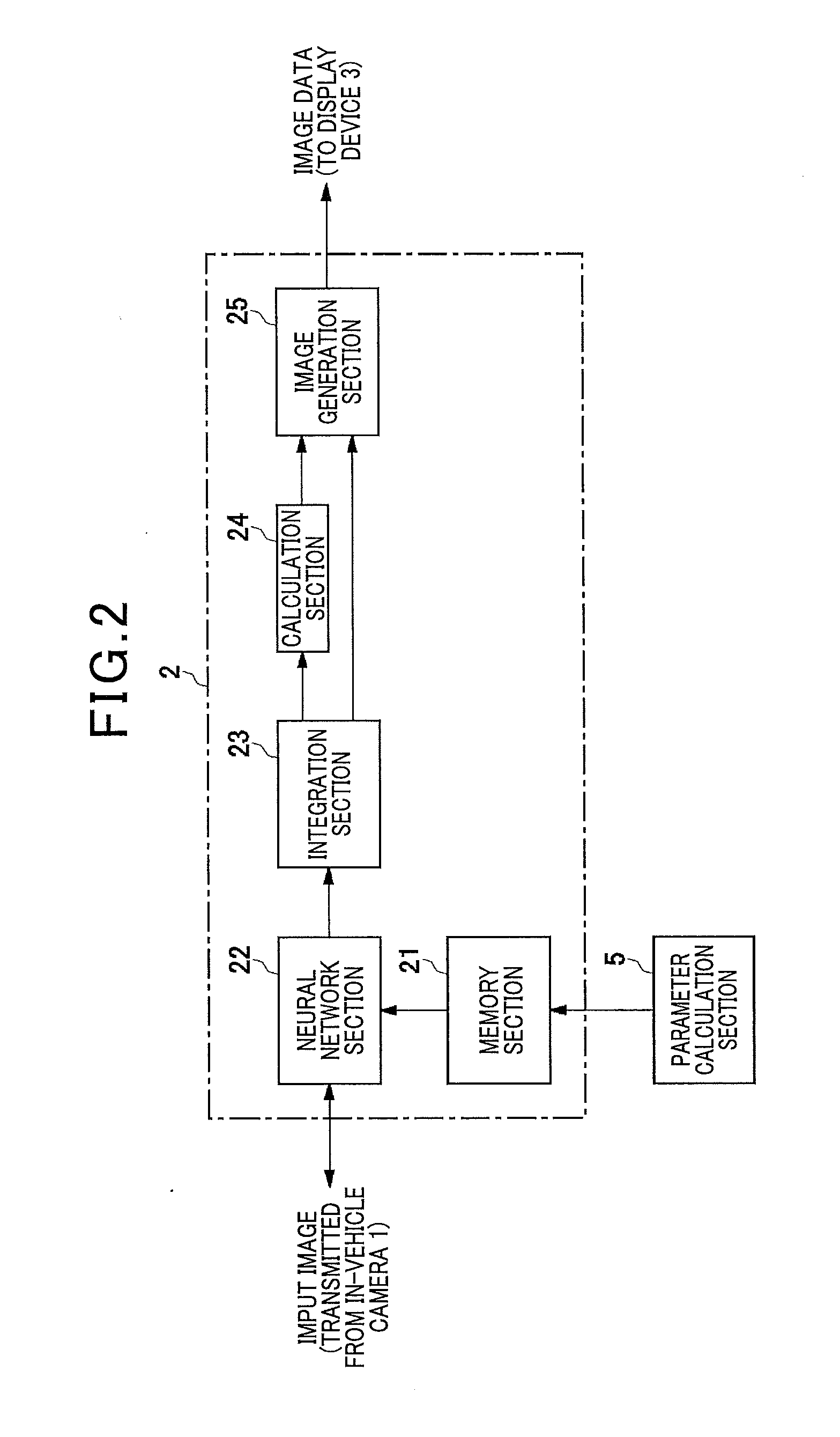 Detection device, detection program, detection method, vehicle equipped with detection device, parameter calculation device, parameter calculating parameters, parameter calculation program, and method of calculating parameters