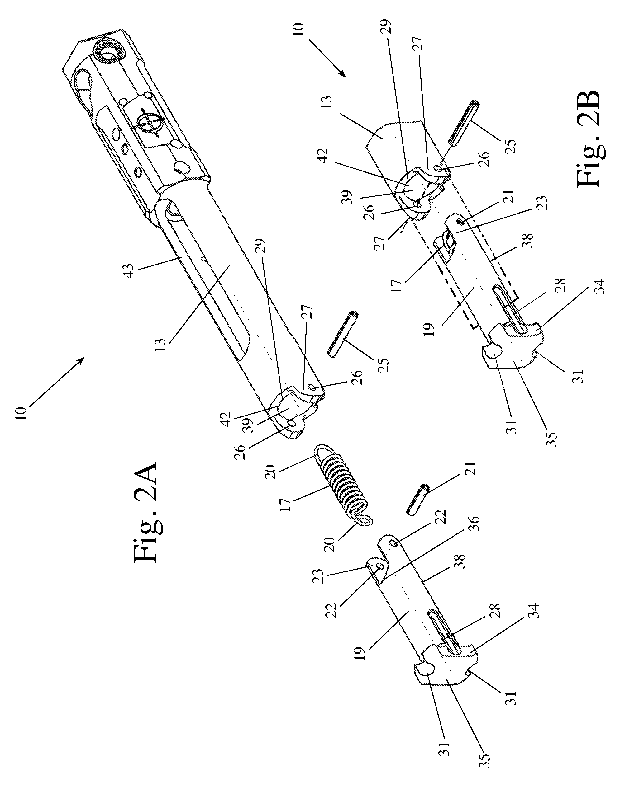 Compressible bolt carrier extension system