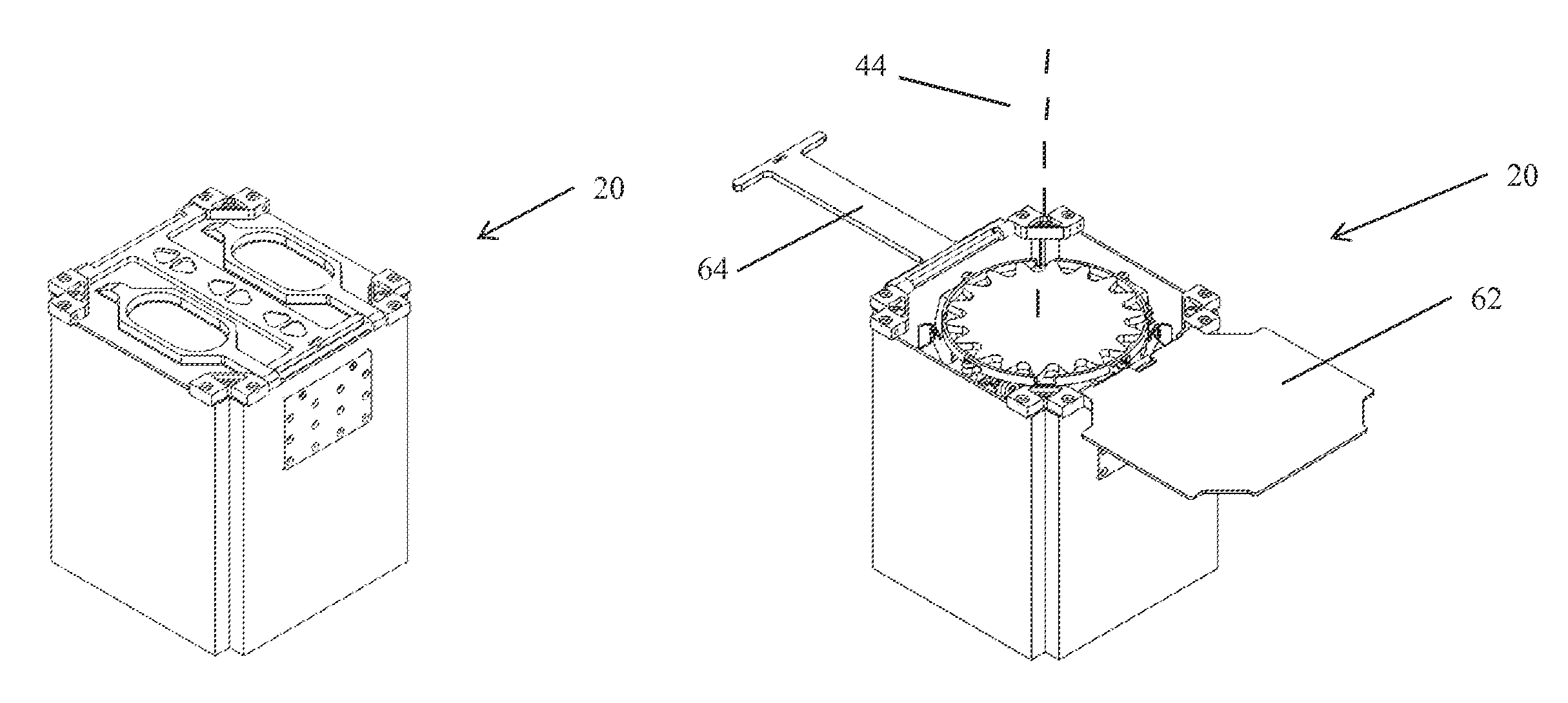 Deployable Reflectarray Antenna Structure