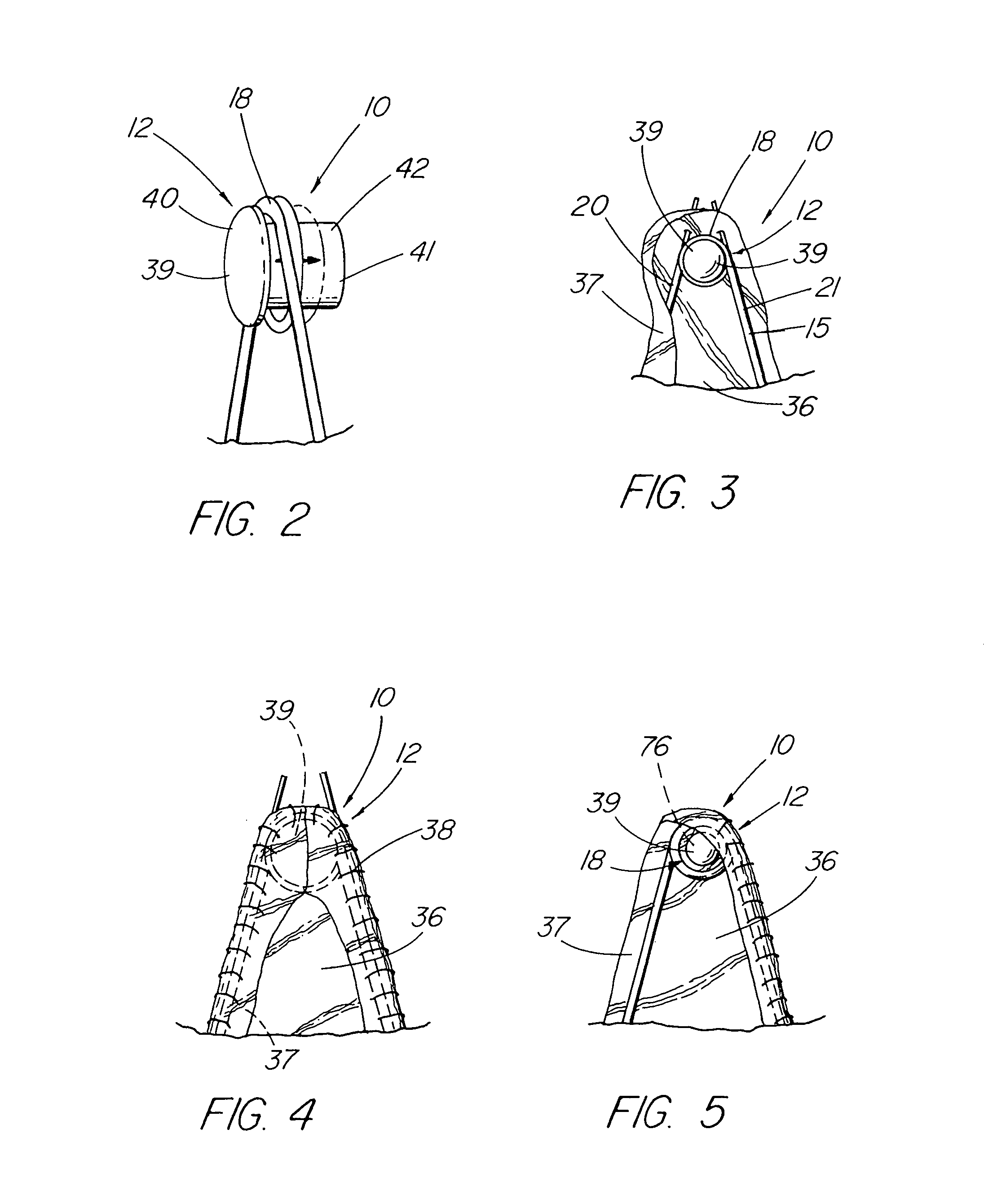 Prosthesis adapted for placement under external imaging