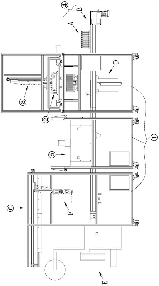 Full-automatic spoon package production line