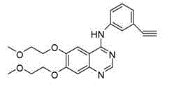 Preparation method of hydrochloric acid erlotinib crystal form F