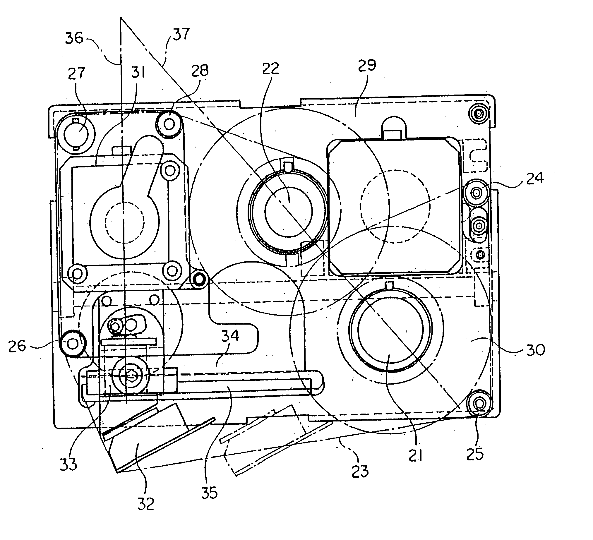 Line thermal head printer device