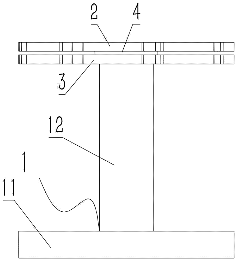 A flange nut tapping tool