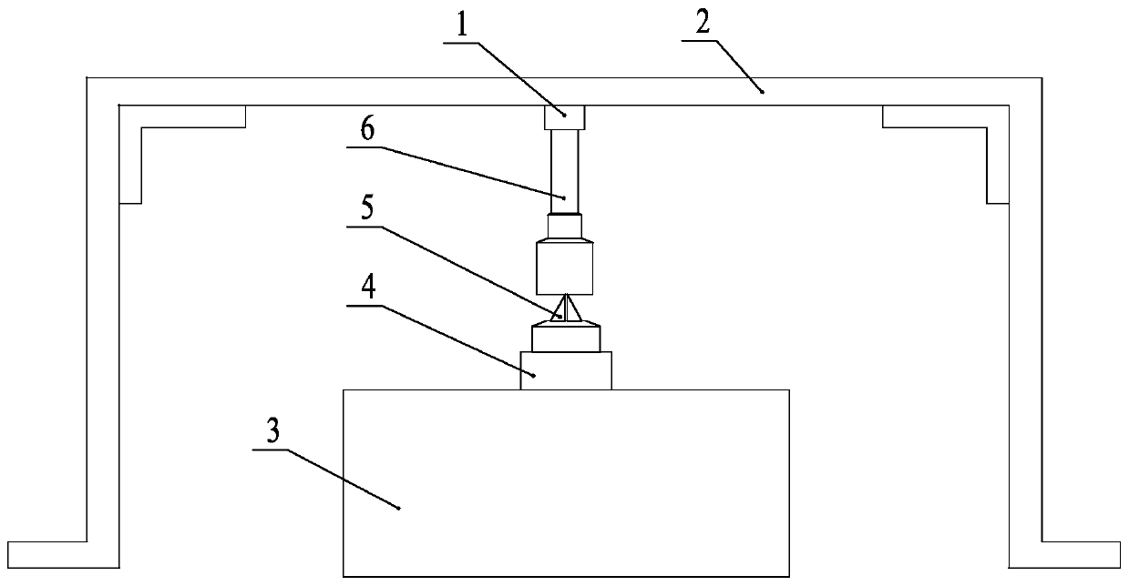 Measuring device for friction force between oil nozzle and needle valve