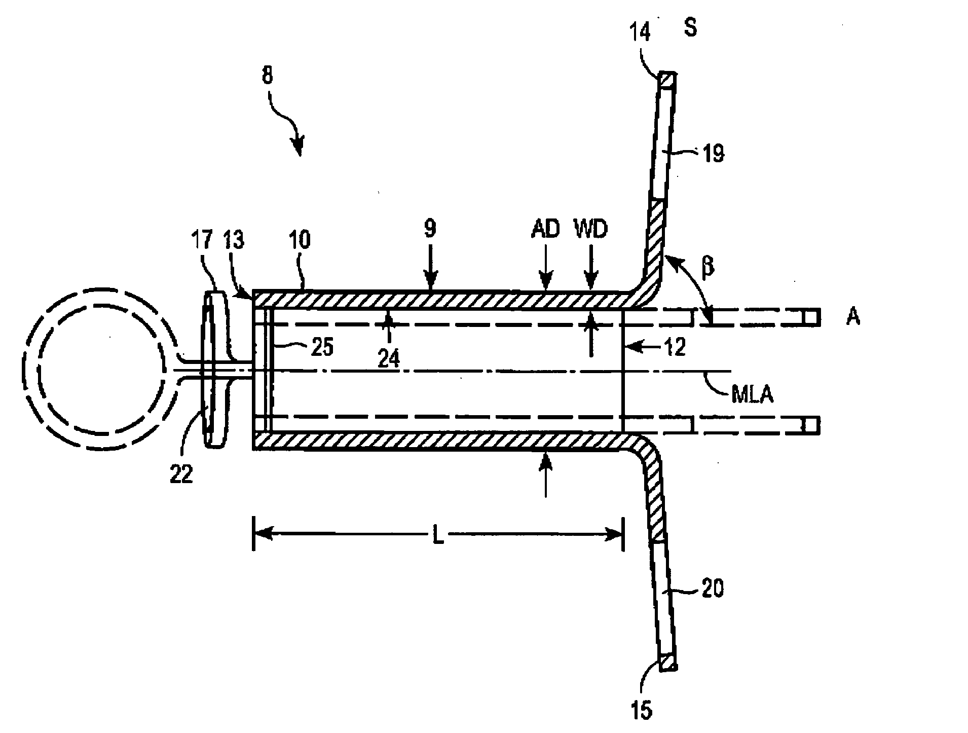 Tracheostoma spacer, tracheotomy method, and device for inserting a tracheostoma spacer