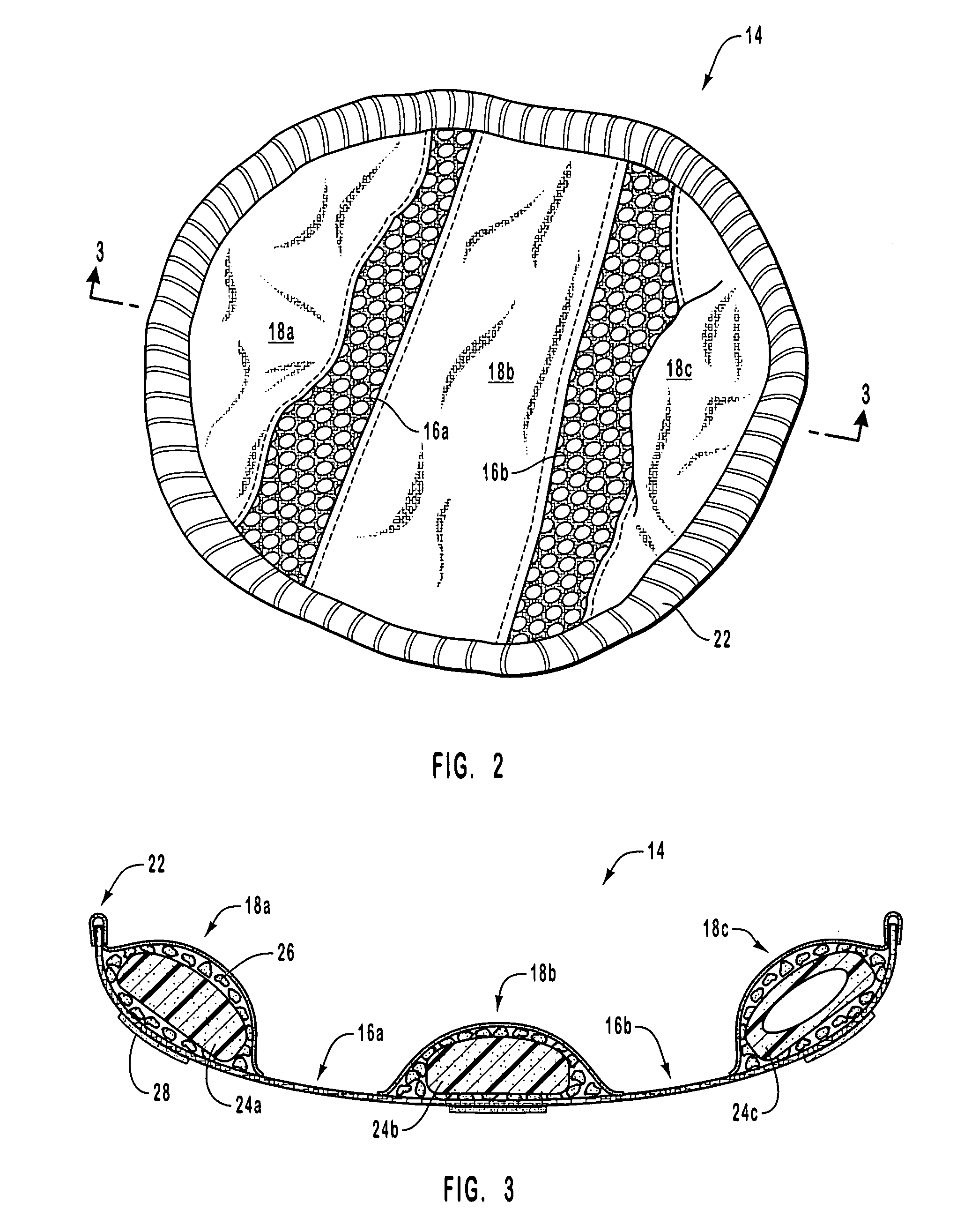 Systems and methods for providing a headgear cooling liner