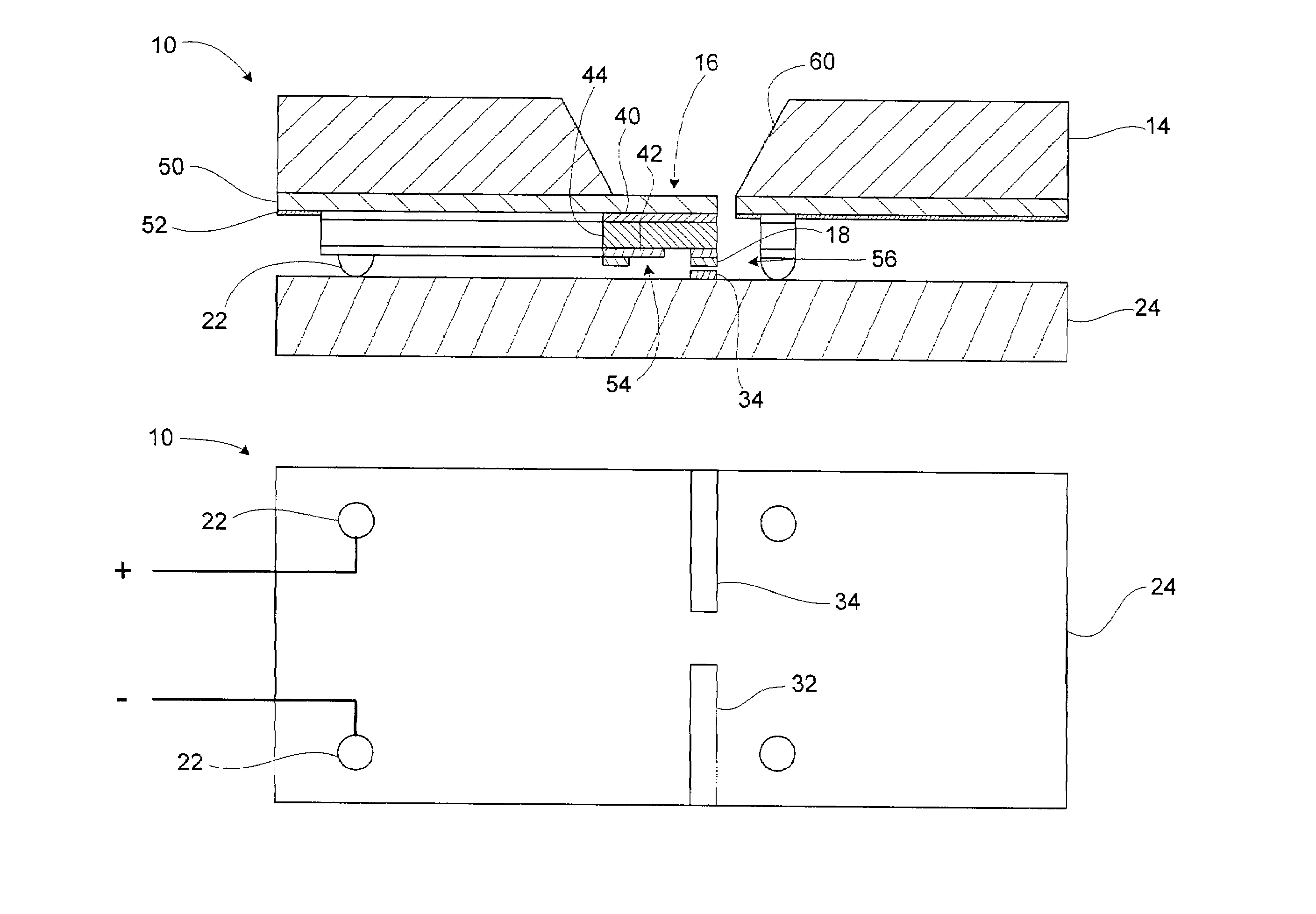 Micro electro-mechanical system device with piezoelectric thin film actuator