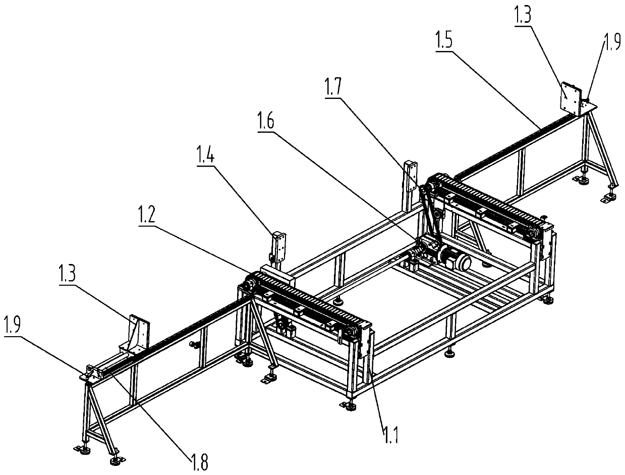 Keel stacking device