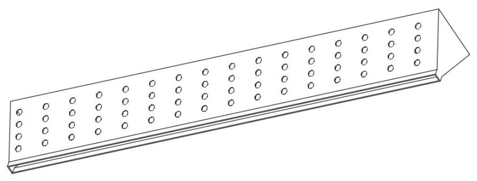 A UV device for potato skin ripening